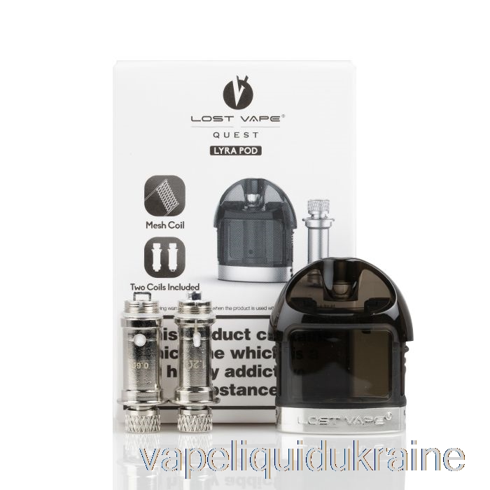 Vape Ukraine Lost Vape LYRA Replacement Pods Black